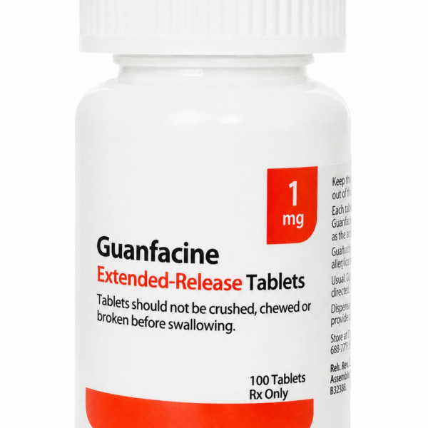 Guanfacine ER (1, 2, 3 e 4 mg)