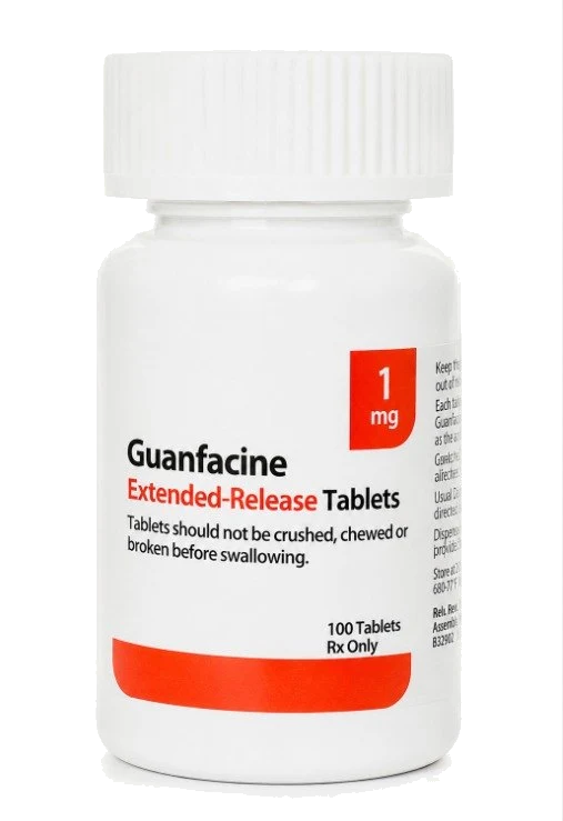 Guanfacine ER (1, 2, 3 e 4 mg)