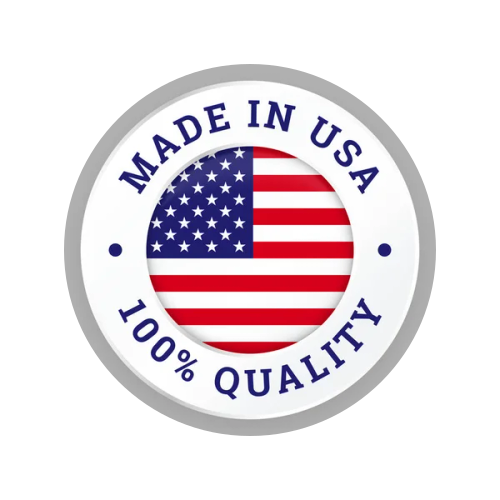 Made in USA — 100% Quality